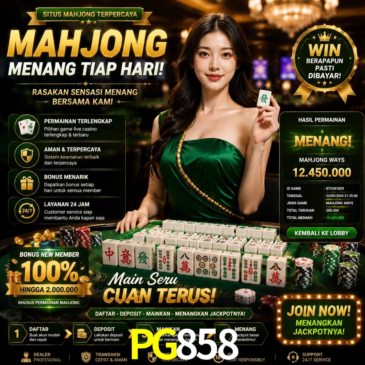 Cashback VIP PG858 - reembolso semanal